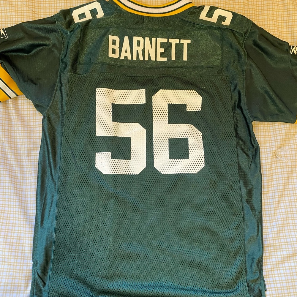 Nick Barnett #56 Green Bay Packers Jersey